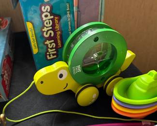 Hape Tito Pull Along Wooden Turtle 