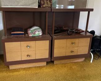 Mid Century Modern Bedside Tables 