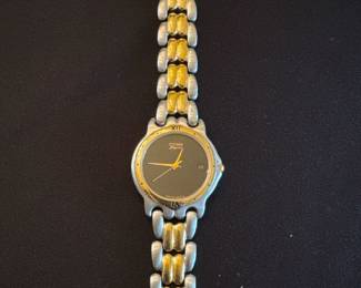 Citizen Elegance Silver and Gold Watch 