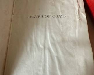 "Leaves of Grass" 