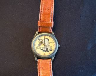 Vintage Timex Lion King Hyena Watch 