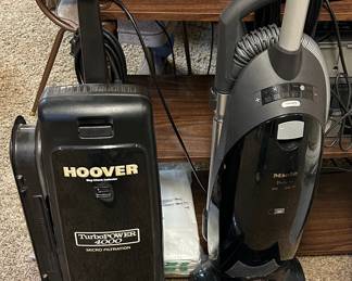 Vacuums are in working conditions and include vacuum bags.