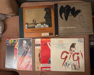 Some of the records available. 2 more boxes not pictured.