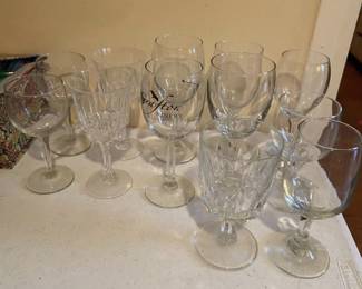 Stemmed glassware