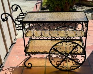 Bar cart vintage