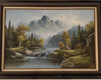 R. Boren Oil Painting