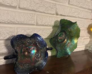 Beautiful Carnival Glass 