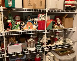 Much Christmas decor