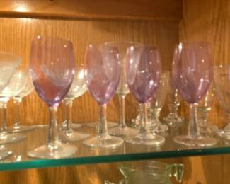 Violet goblets