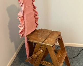 Convertible kitchen chair/ironing board