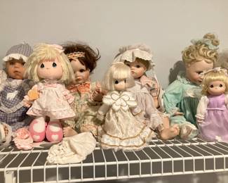 Precious Moments dolls