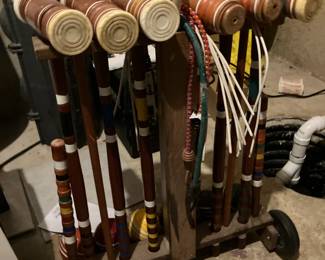 Croquet set