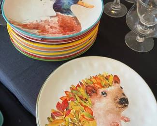 Pier One unique dessert plates