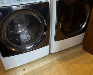washer and gas dryer