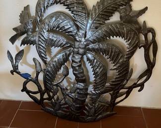 Metal wall hanging