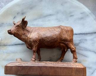 Carved Longhorn