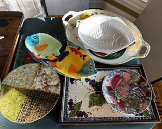 Serving platters
