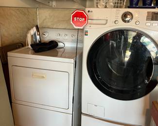 Washer and dryer