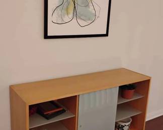 JH133Wood Glass Cabinet