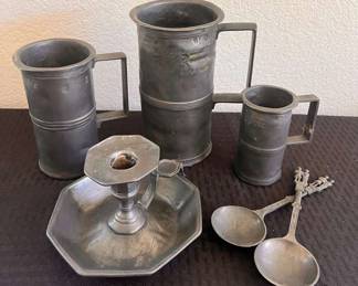 JH128Vintage European Pewter