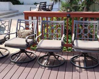 JH1176 Metal Patio Chairs