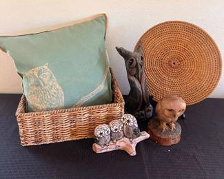 JH166Rustic Owls