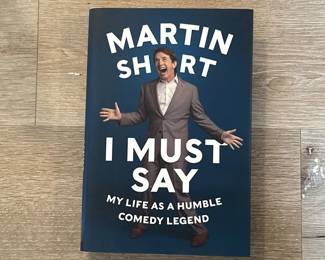 Martin Short Signed Book