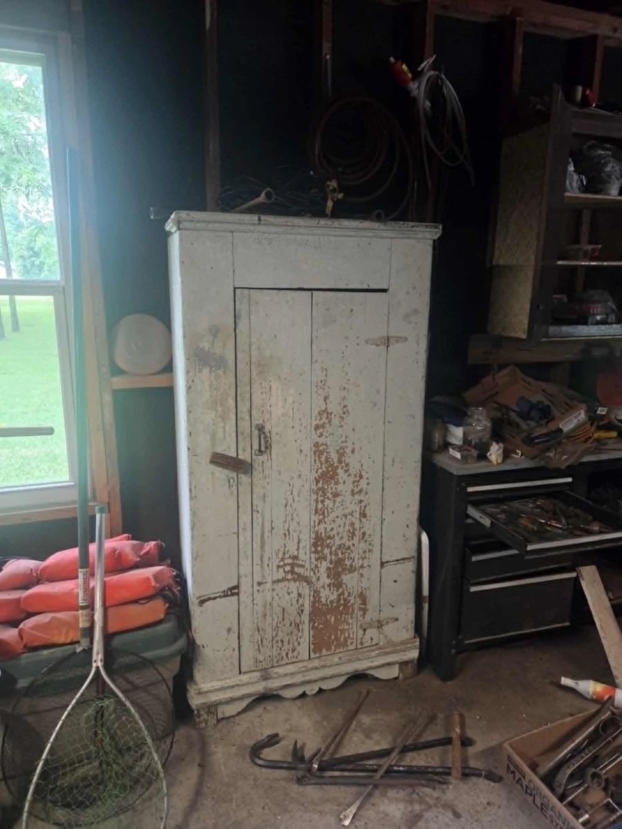 antique cabinet
