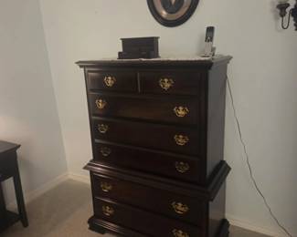 cherry wood dresser
