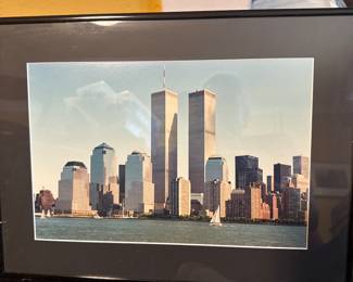 Photograph of the twin towers