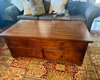 Cherry Lift Top Cocktail Table