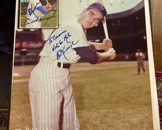 Signed Photograph of Ed Kranepool