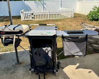 Folding Camping/Tailgating Table Ensemble