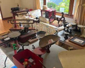 antique scales