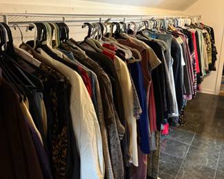 WOMENS CLOTHING, DESIGNER PURSES,SHOES AND BELTS