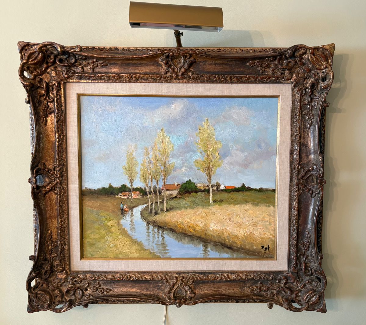 Original Oil painting by Marcel Dyf (French 1899-1985)