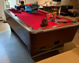 Vintage Irving Kaye Co. Pool Table