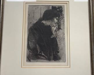 Paul Besnard Etching