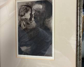 Kathe Kollowitz Etching