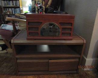 Record player, stand