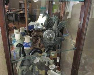 various smalls in the curio