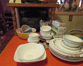 pyrex bowls and correl
