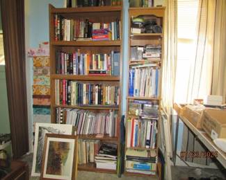 more books and shelving, office products