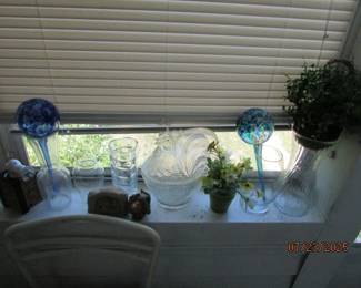 assort glass items