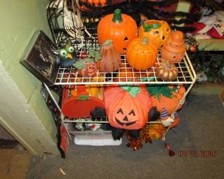 Halloween and fall decor