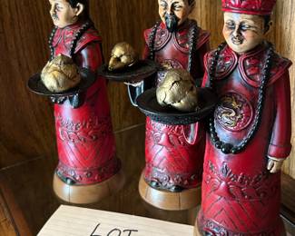LOT # 10
Chinese resin figurines 
Total cost of lot: $100
2nd picture of 8


