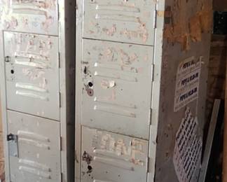 Vintage lockers