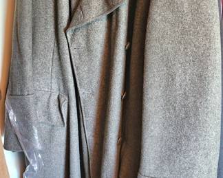Long Wool Military Coat