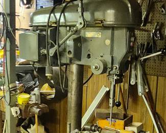 Rockwell industrial drill press. Available for Presale.