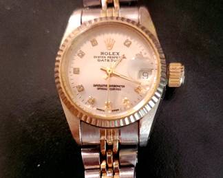 Vintage Reproduction Ladies Rolex Watch.